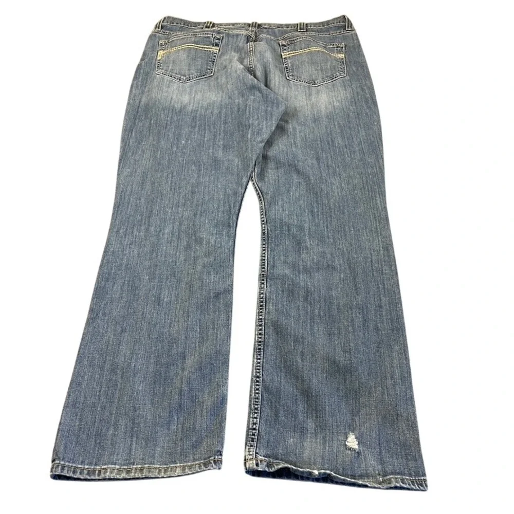 Cinch Carter 2.5 Men's 42x34 Relaxed Straight Leg Jeans Blue Medium Wash